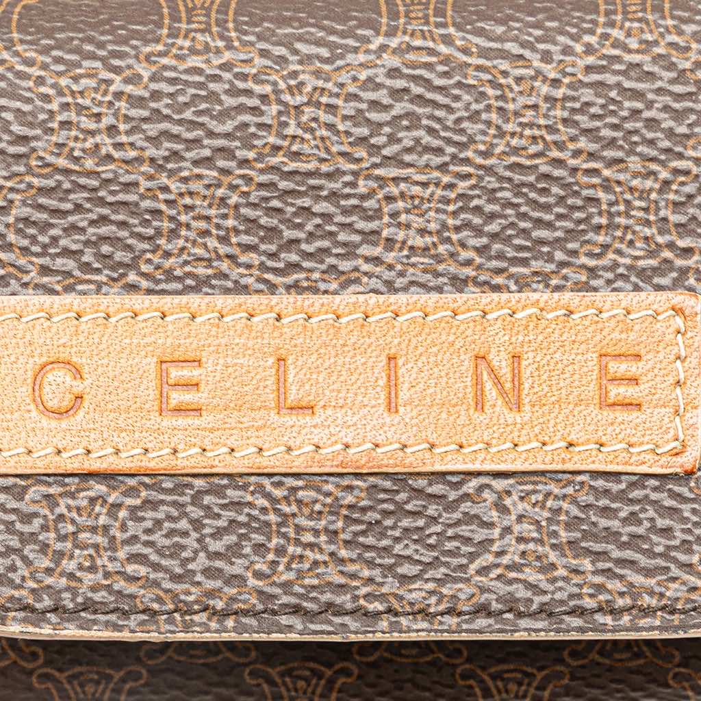 Celine Macadam Coated Canvas Coin Pouch - Detail 1
