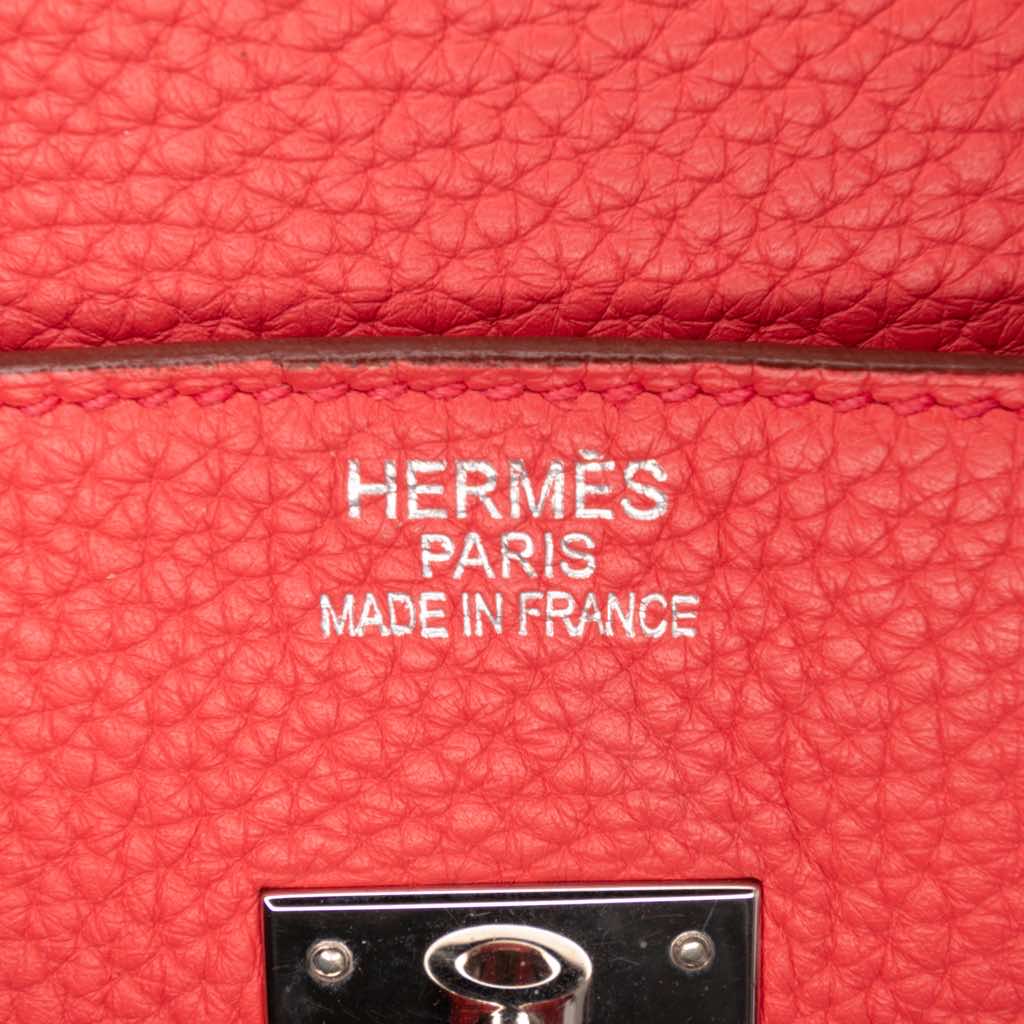 Hermès Togo Birkin Retourne 35 - Side view