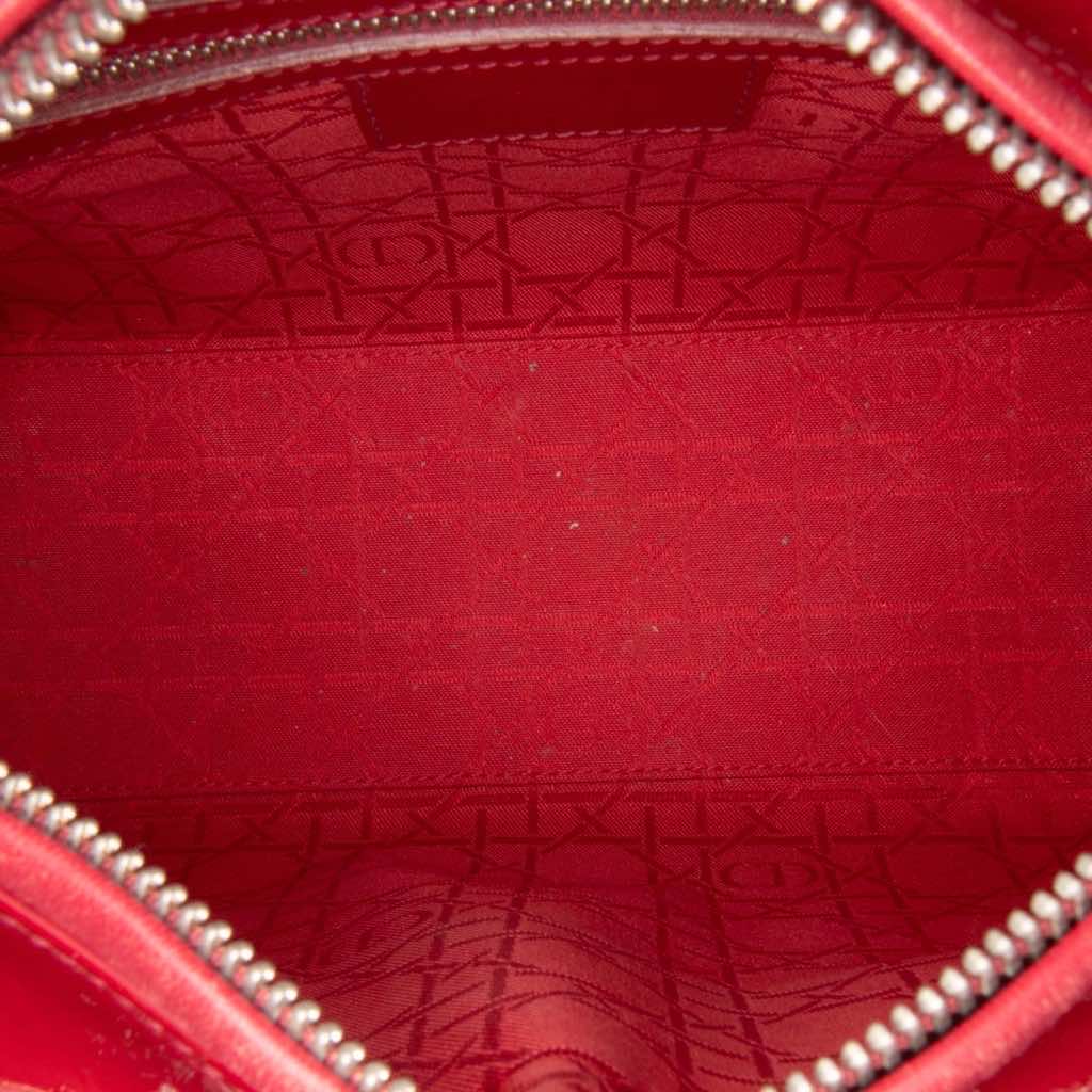 Dior Medium Patent Cannage Lady Dior - 4