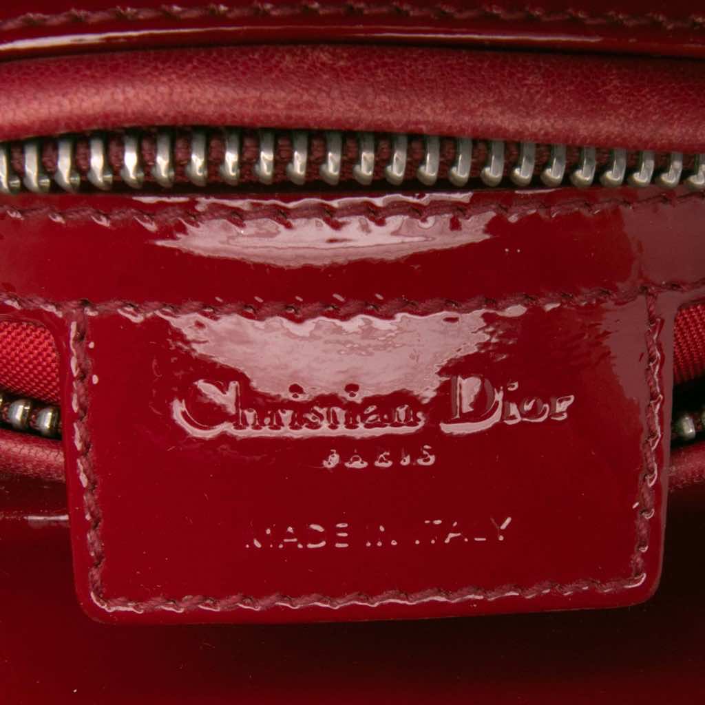 Dior Medium Patent Cannage Lady Dior - 5