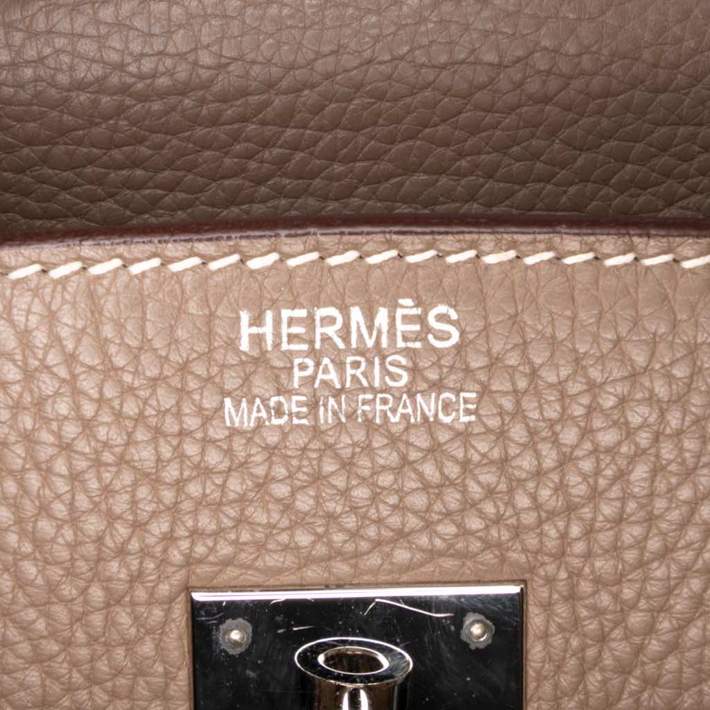 Hermès Togo Birkin Retourne 35 - Side view