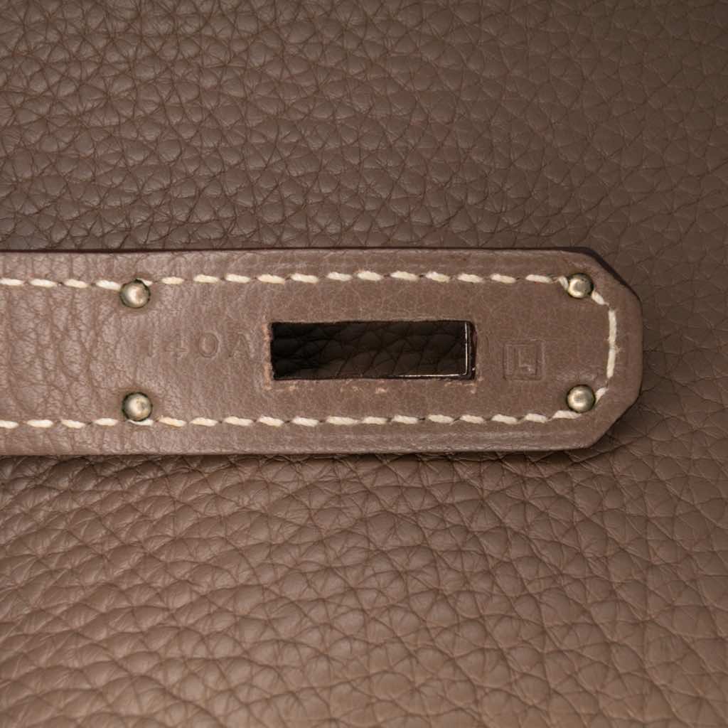 Hermès Togo Birkin Retourne 35 - Detail 1