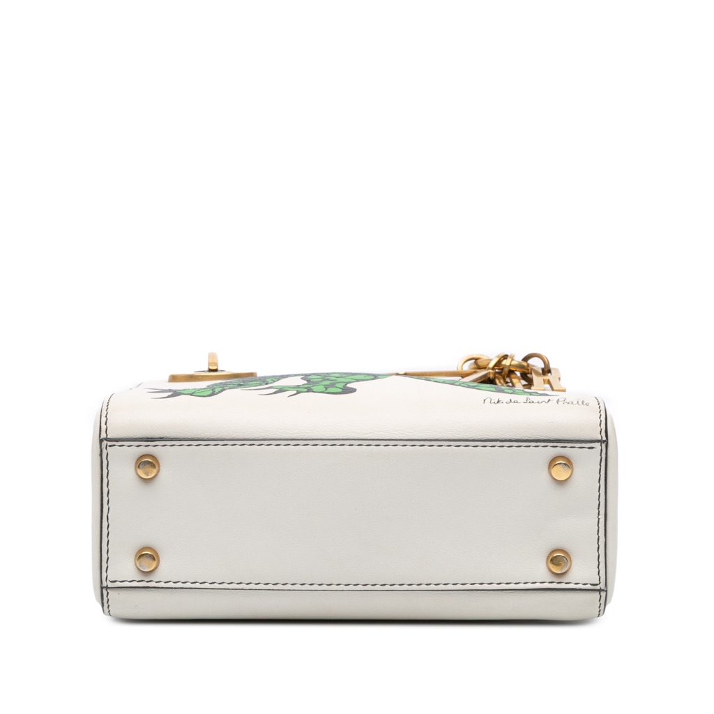 Dior Limited Edition Niki De Saint Phalle Mini Calfskin Dragon Lady Dior - Image 6