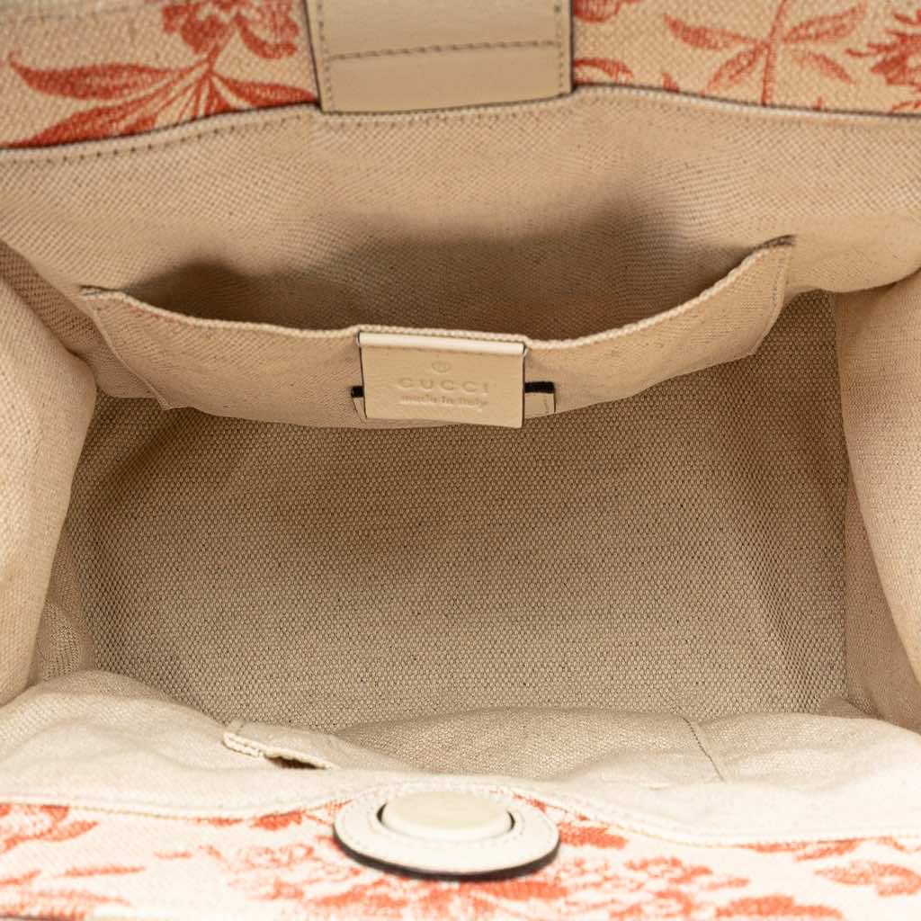 Gucci GG Ribbon Herbarium Satchel - 4