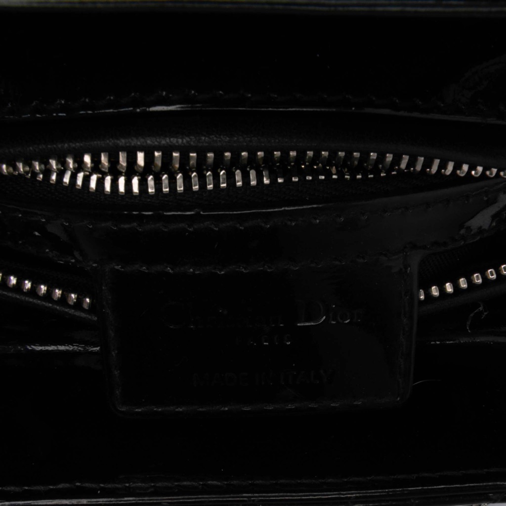 Dior Medium Patent Cannage Lady Dior - Detail 1
