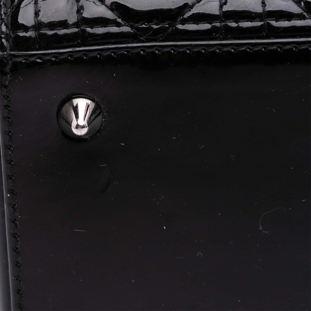 Dior Medium Patent Cannage Lady Dior - Image 12