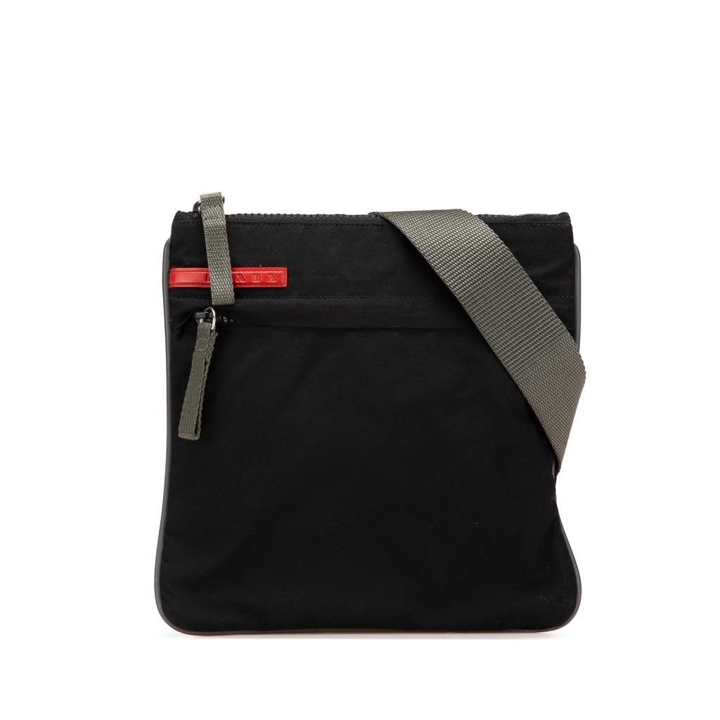 Prada Tessuto Zip Top Sport Crossbody