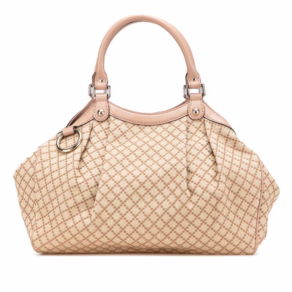 Gucci Medium Diamante Canvas Sukey Tote