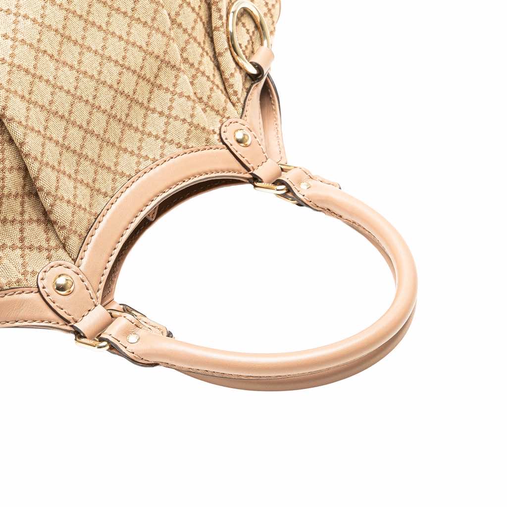 Gucci Medium Diamante Canvas Sukey Tote - Image 13