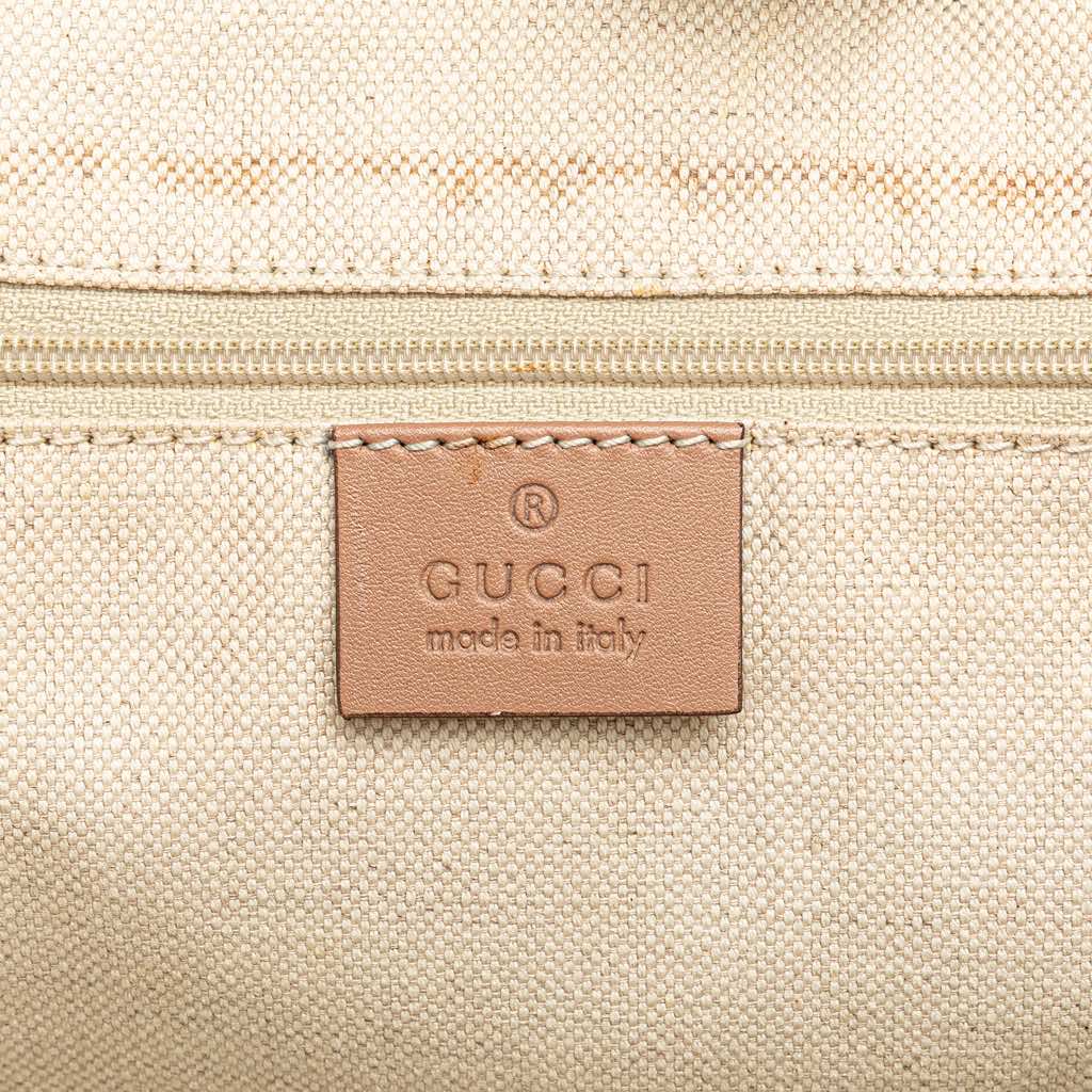 Gucci Medium Diamante Canvas Sukey Tote - Side view
