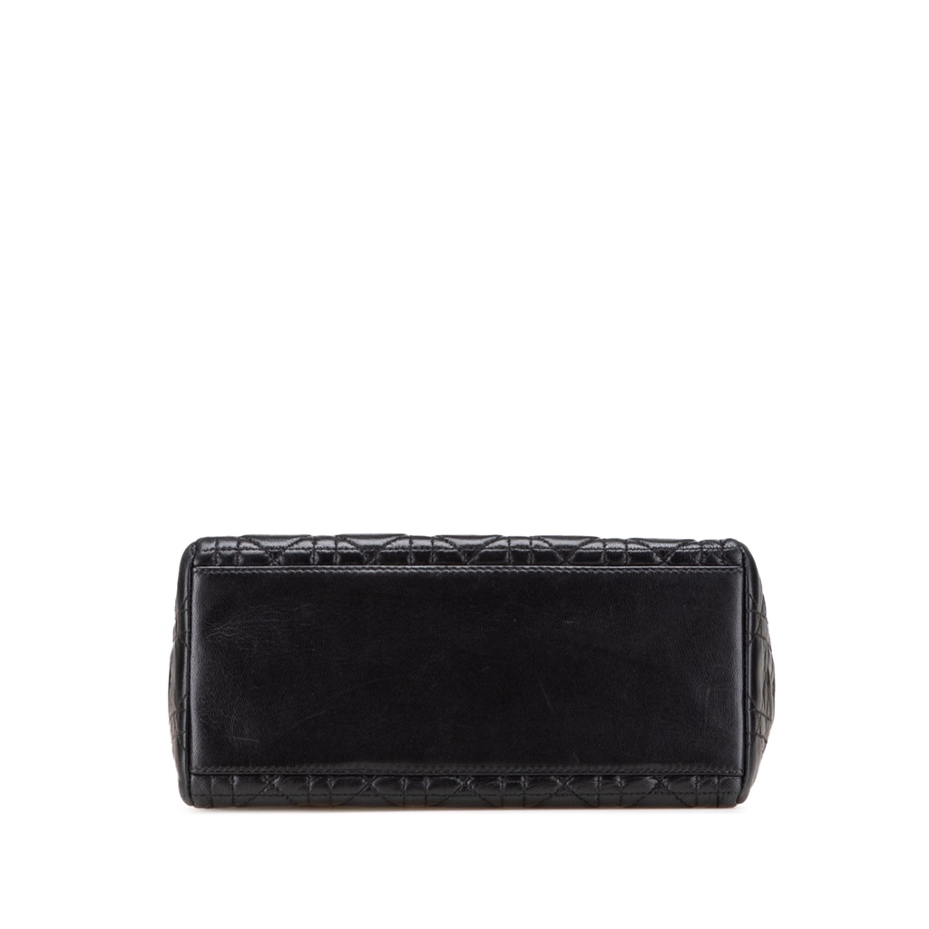 Dior Medium Lambskin Cannage Lady Dior - 3