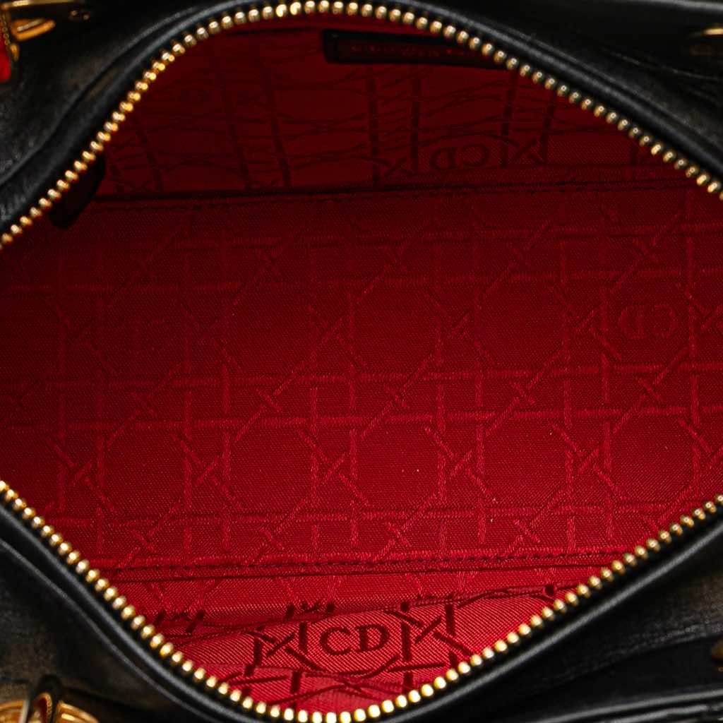 Dior Medium Lambskin Cannage Lady Dior - 4