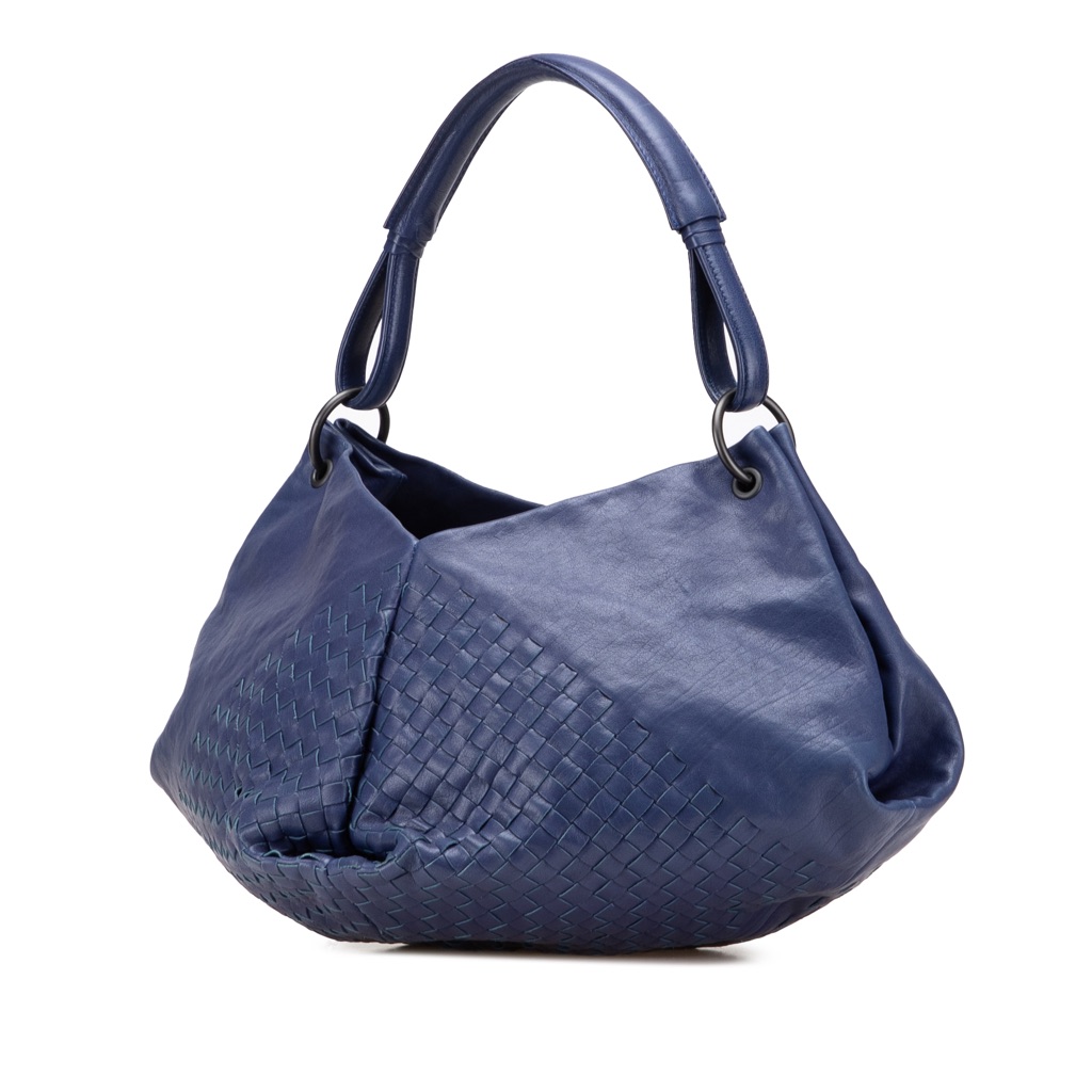 Bottega Veneta Nappa Intrecciato Aquilone Fortune Cookie Hobo - Back view
