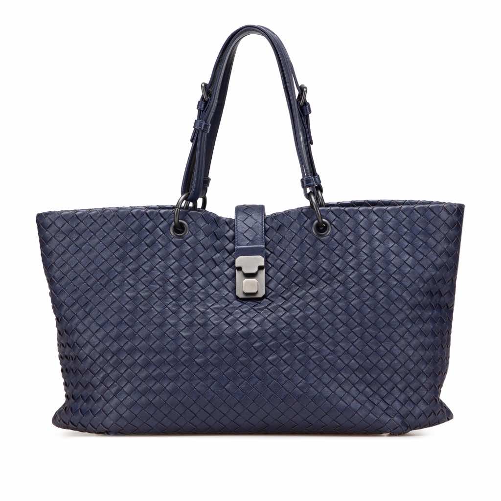 Bottega Veneta Medium Nappa Intrecciato Roma Tote
