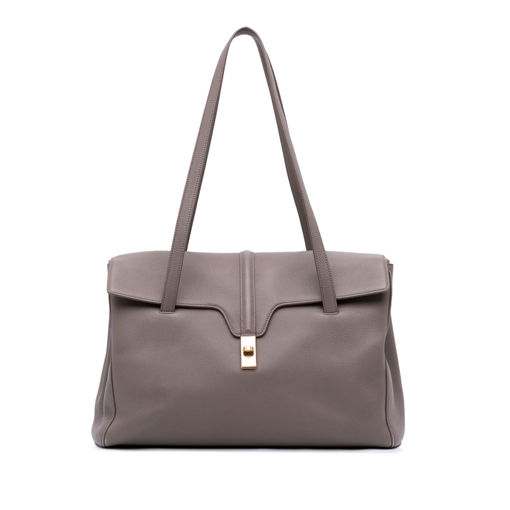 Celine Medium Grained Calfskin Soft 16 Shoulder Bag
