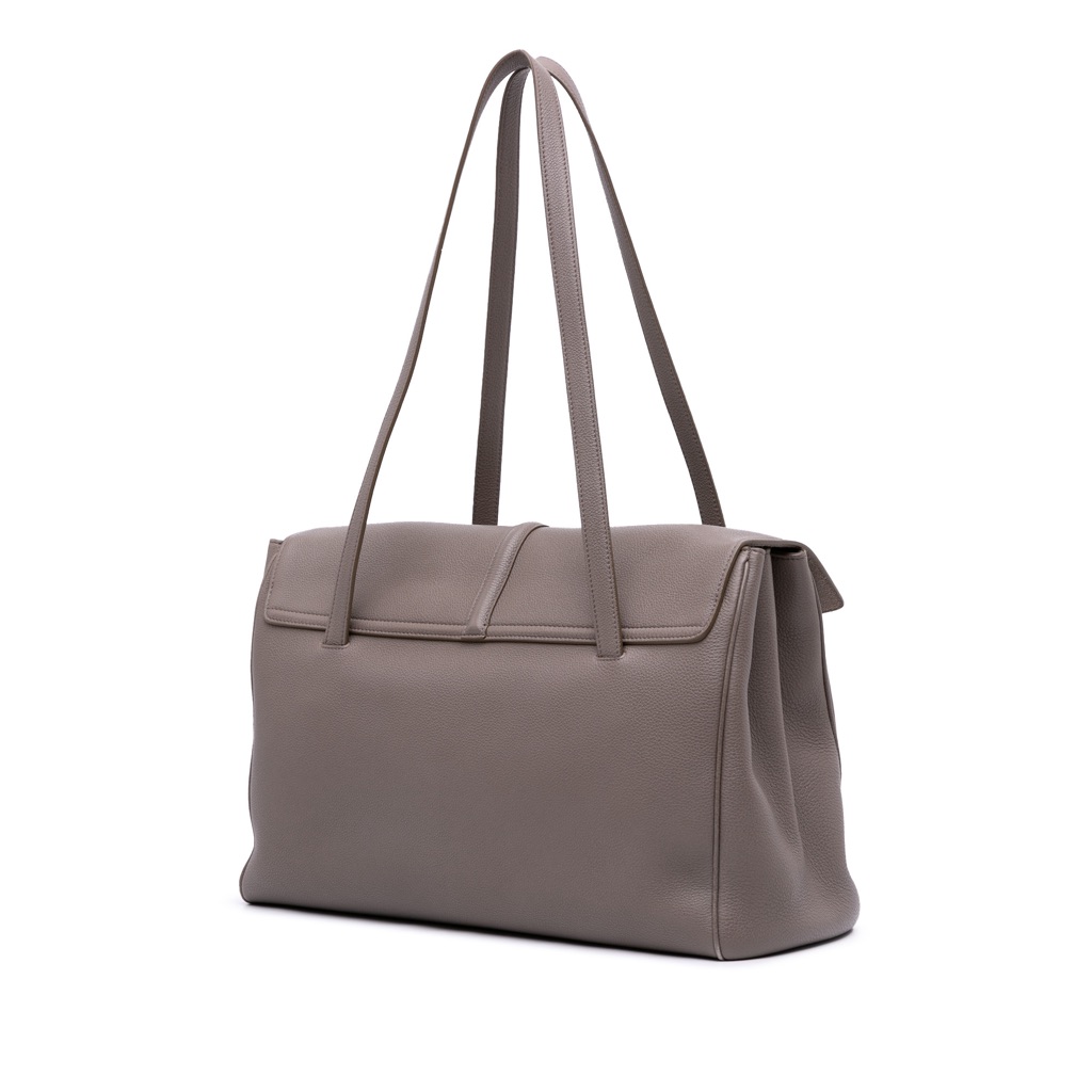 Celine Medium Grained Calfskin Soft 16 Shoulder Bag - 2