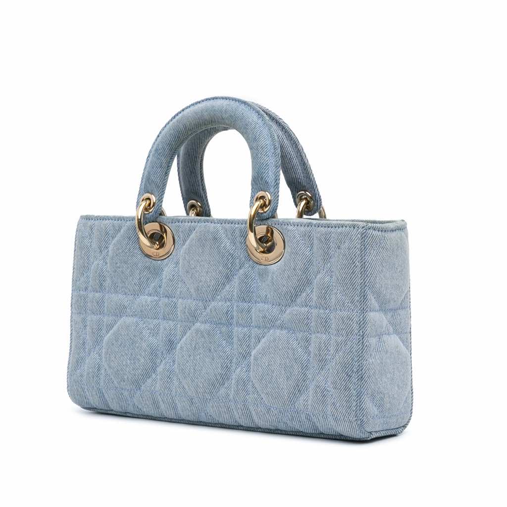 Dior Small Denim Macrocannage Lady D Joy - 2