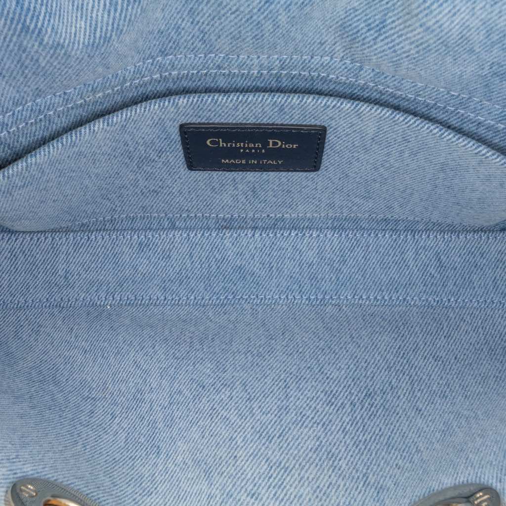 Dior Small Denim Macrocannage Lady D Joy - 4