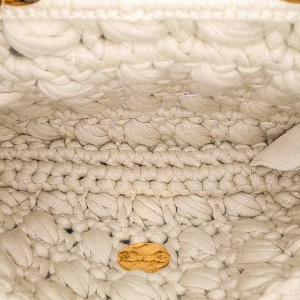 Bottega Veneta Jersey Crochet Shoulder Bag - 4