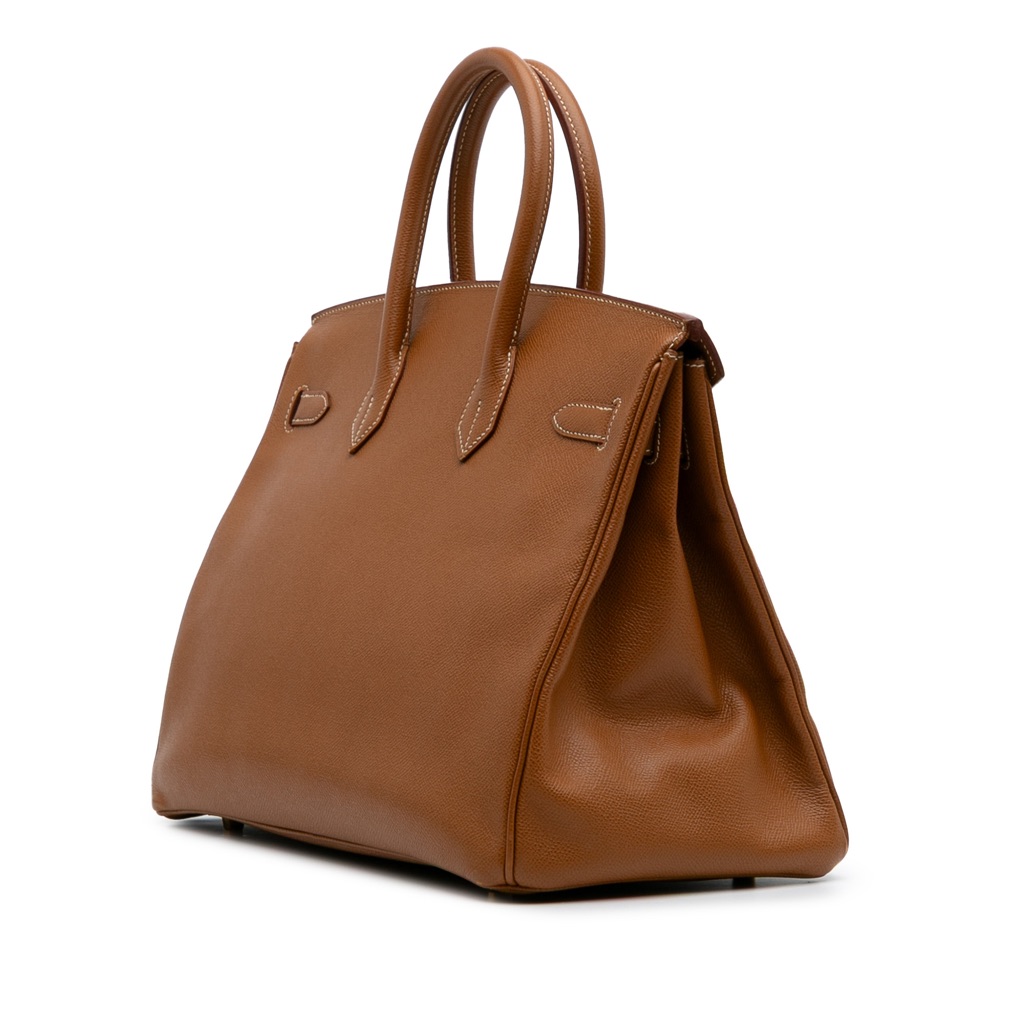 Hermès Courchevel Birkin Retourne 35 - Back view