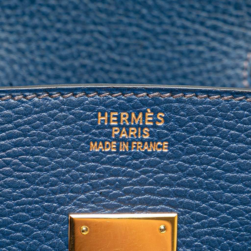Hermès Togo Birkin Retourne 35 - Side view