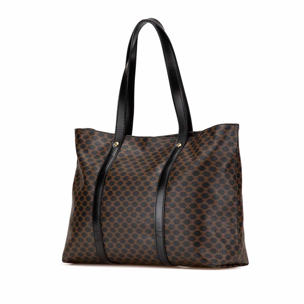 Celine Macadam Coated Canvas Tote - 2
