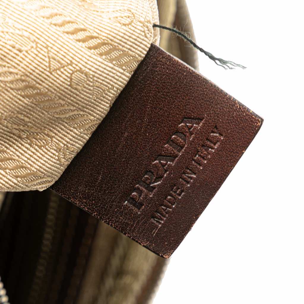 Prada Canvas Canapa Logo Crossbody - Detail 1