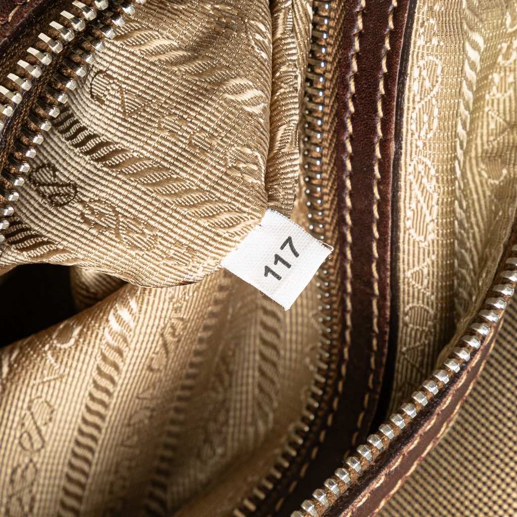 Prada Canvas Canapa Logo Crossbody - Detail 2