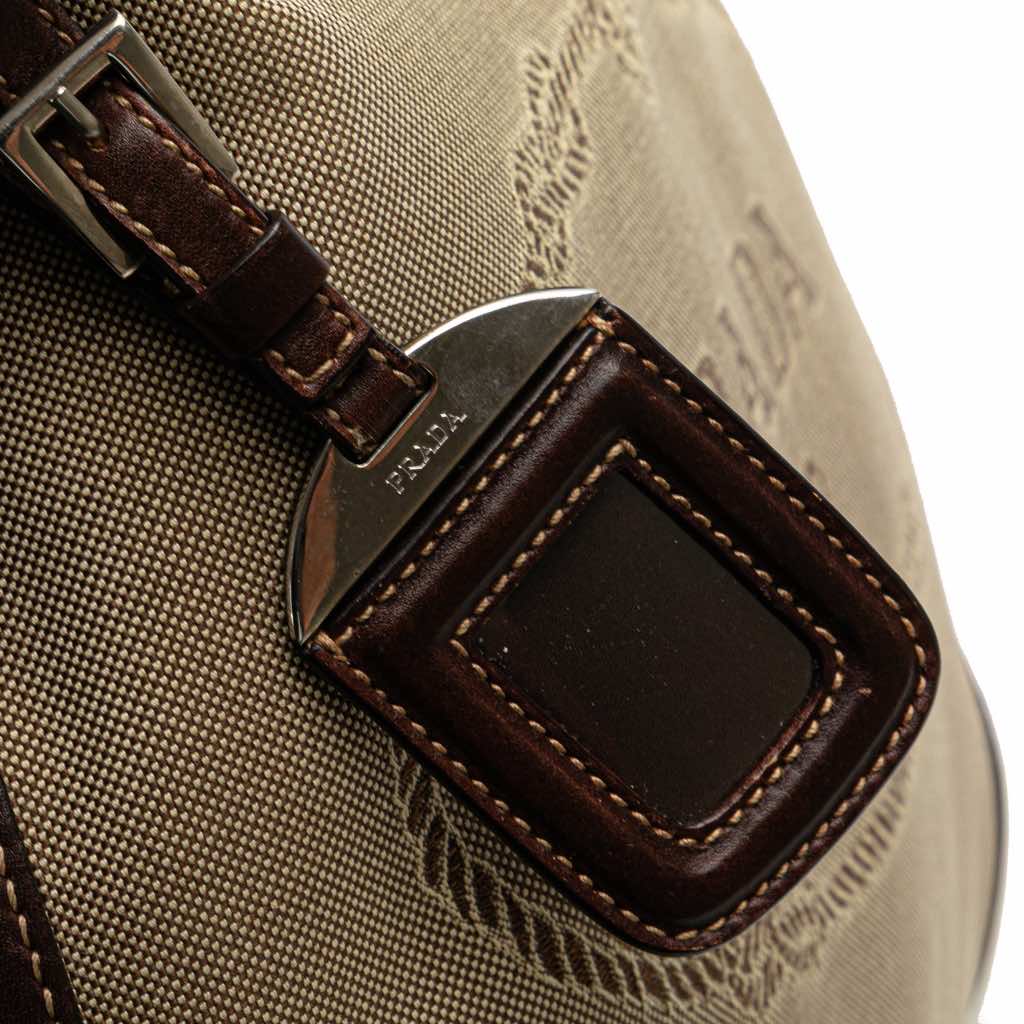 Prada Canvas Canapa Logo Crossbody - Image 11