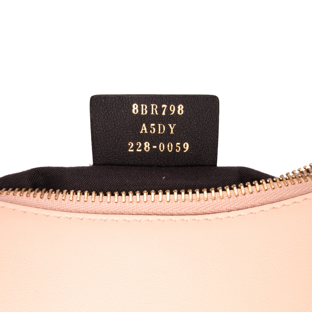 Fendi Small Leather Fendigraphy Hobo - Detail 1