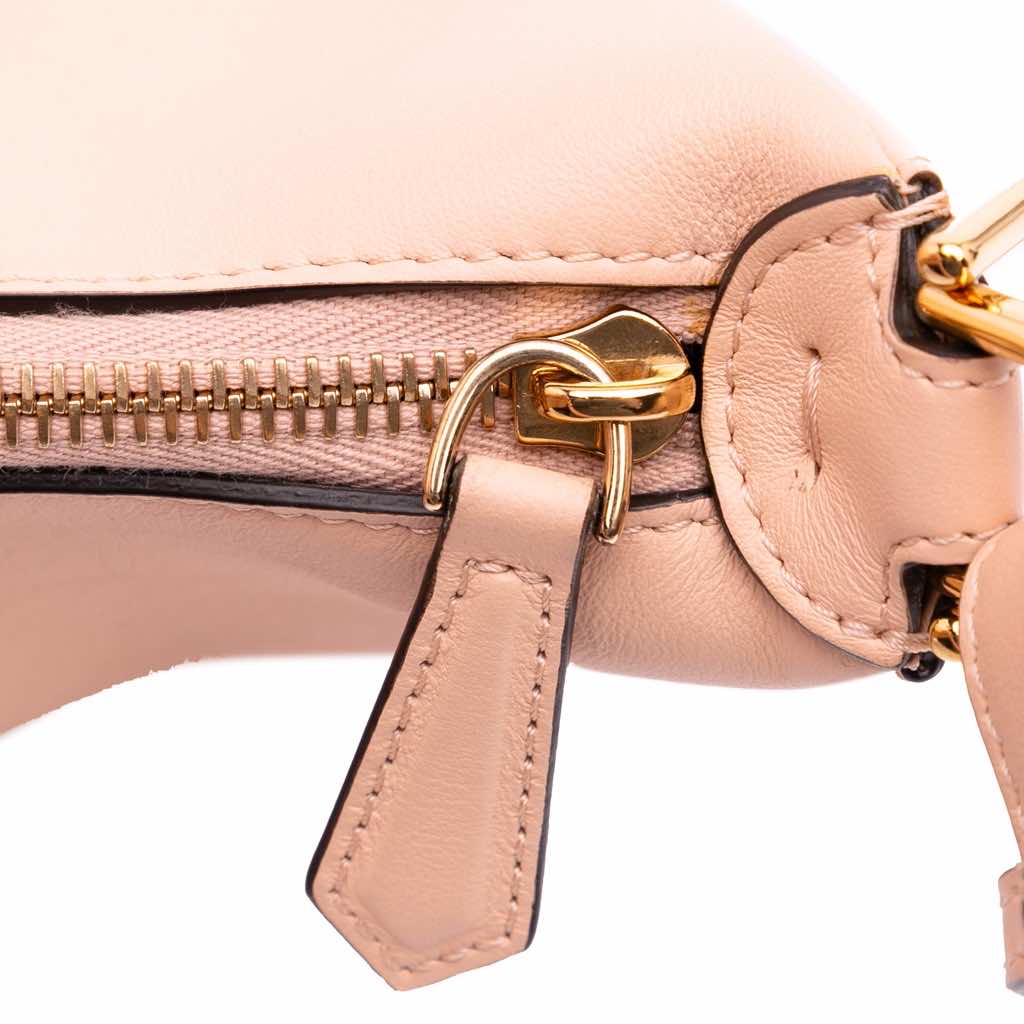 Fendi Small Leather Fendigraphy Hobo - Detail 2