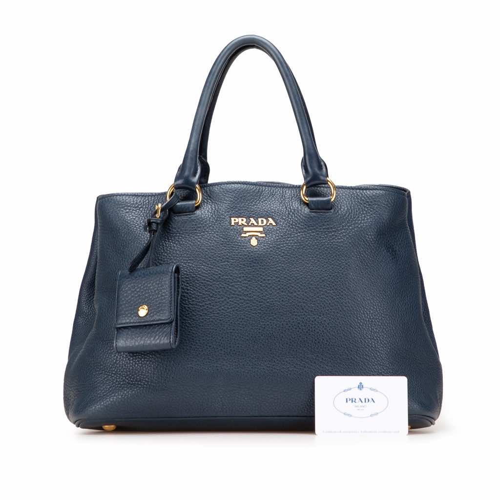 Prada Vitello Daino Open Convertible Tote - Image 16