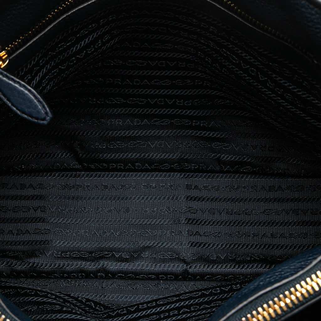 Prada Vitello Daino Open Convertible Tote - Side view