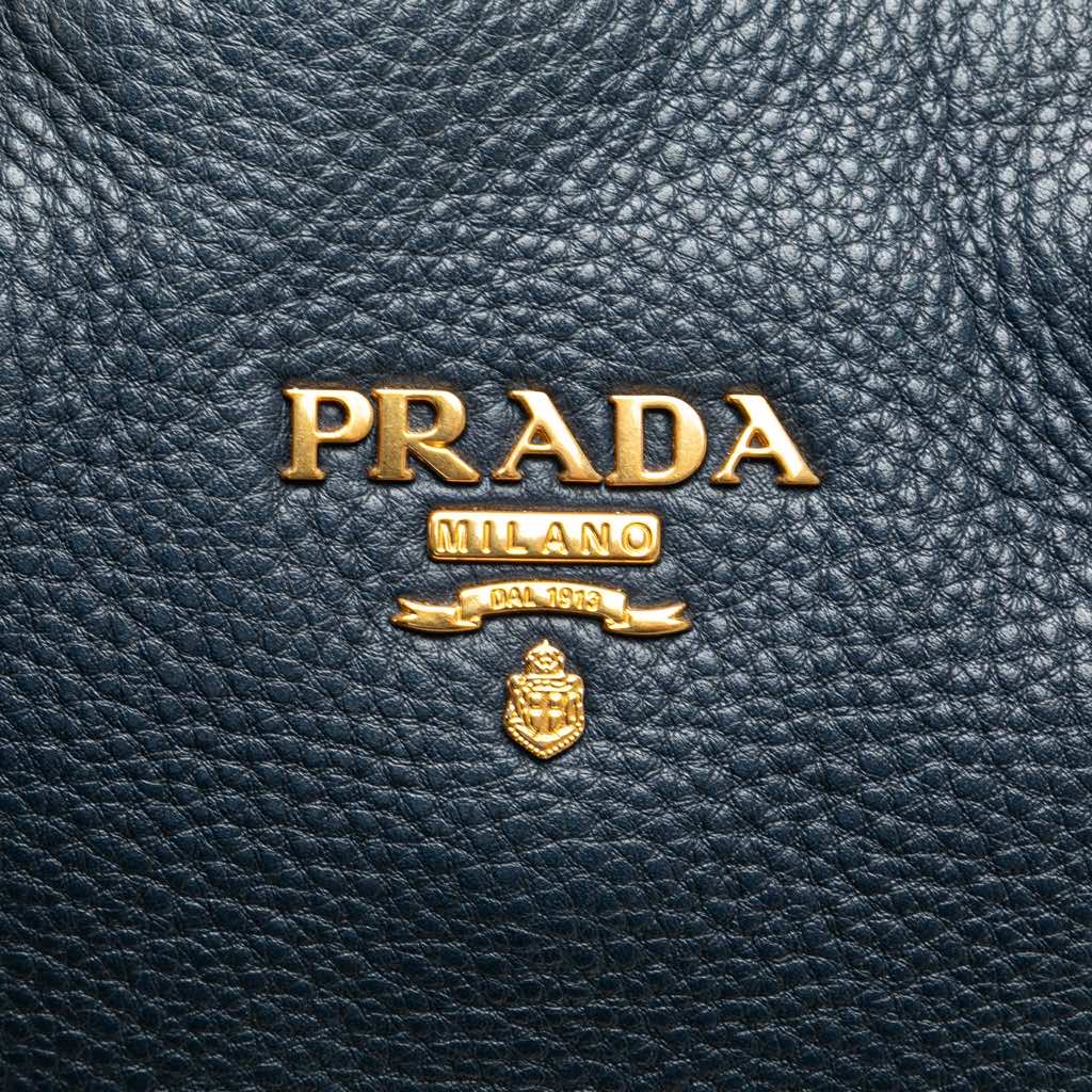 Prada Vitello Daino Open Convertible Tote - Image 12