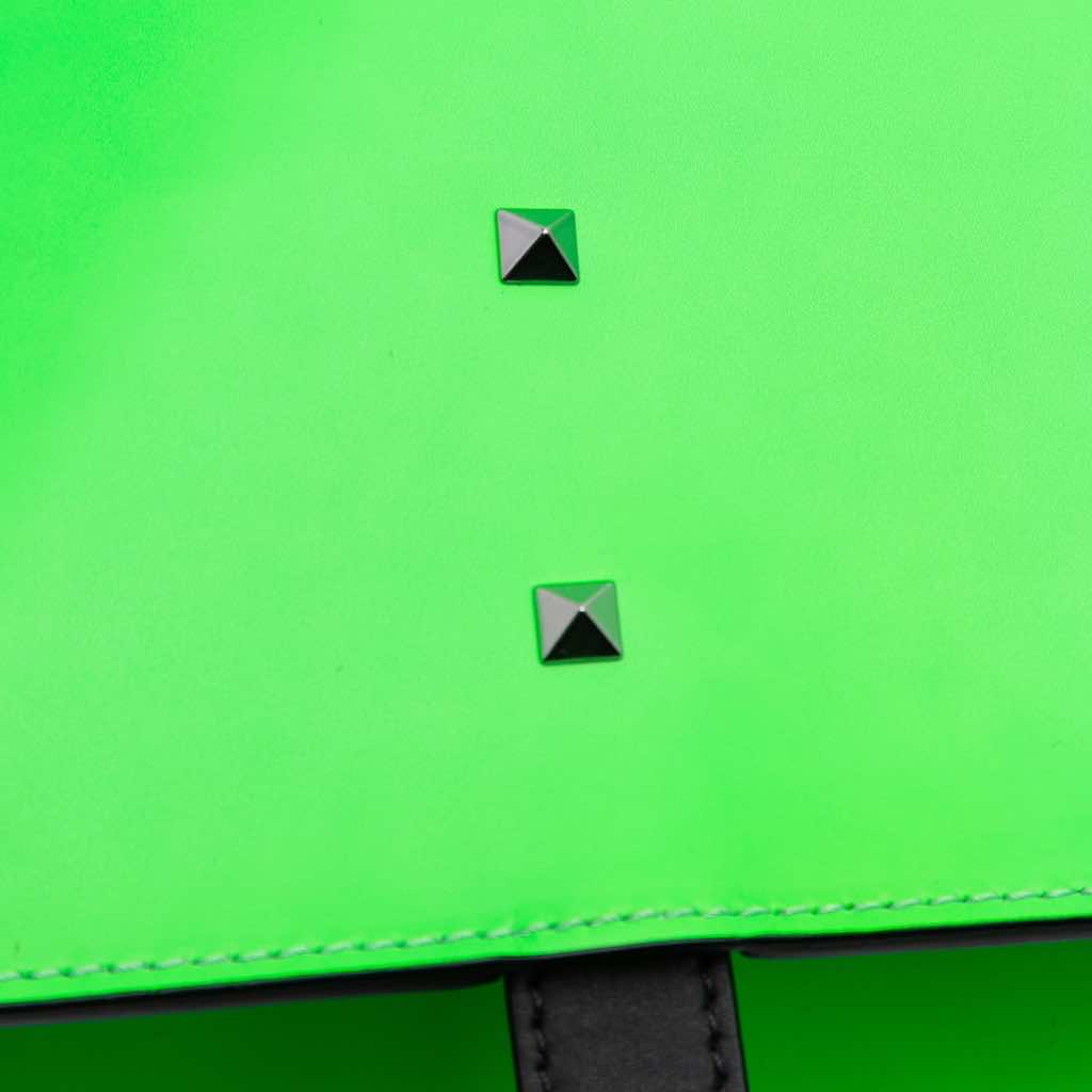 Valentino Leather VLTN Satchel - Image 12