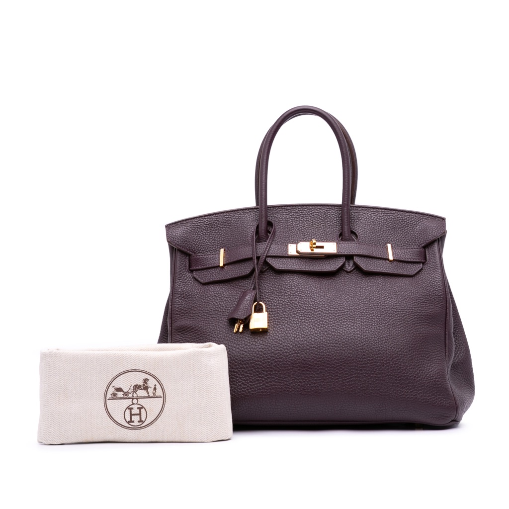 Hermès Togo Birkin Retourne 35 - Image 16