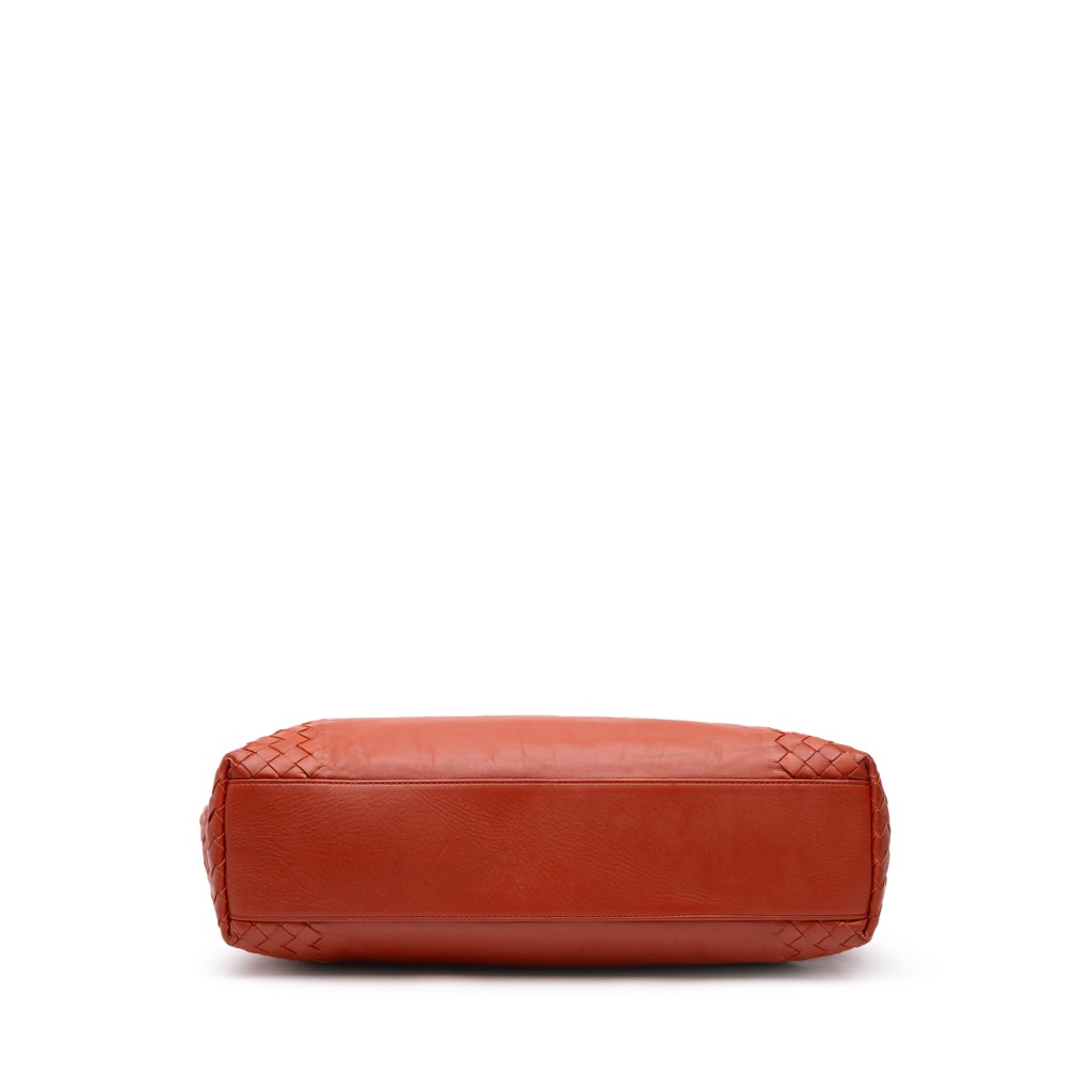 Bottega Veneta Leather Intrecciato Tote - 3