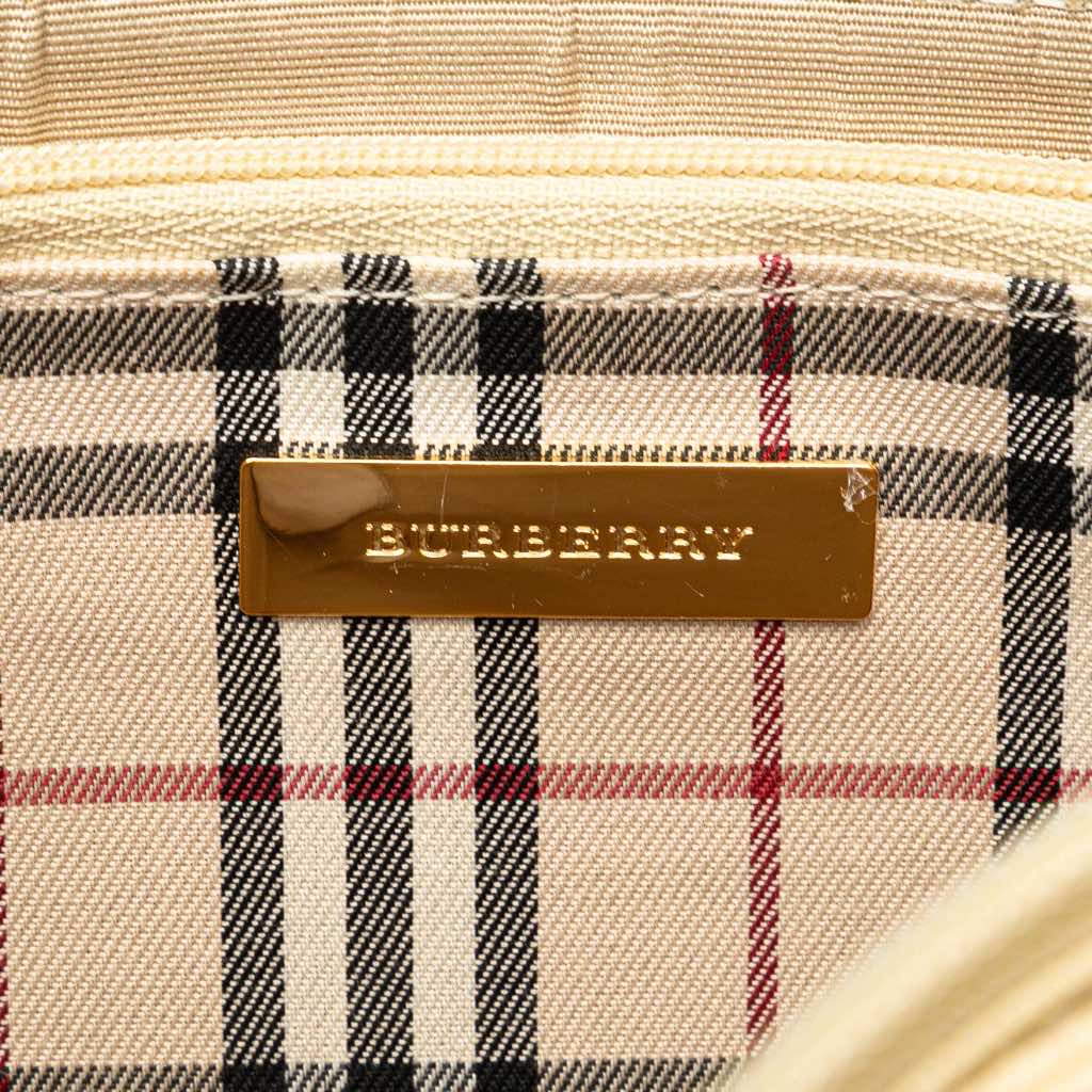 Burberry Leather Shoulder Bag - 5