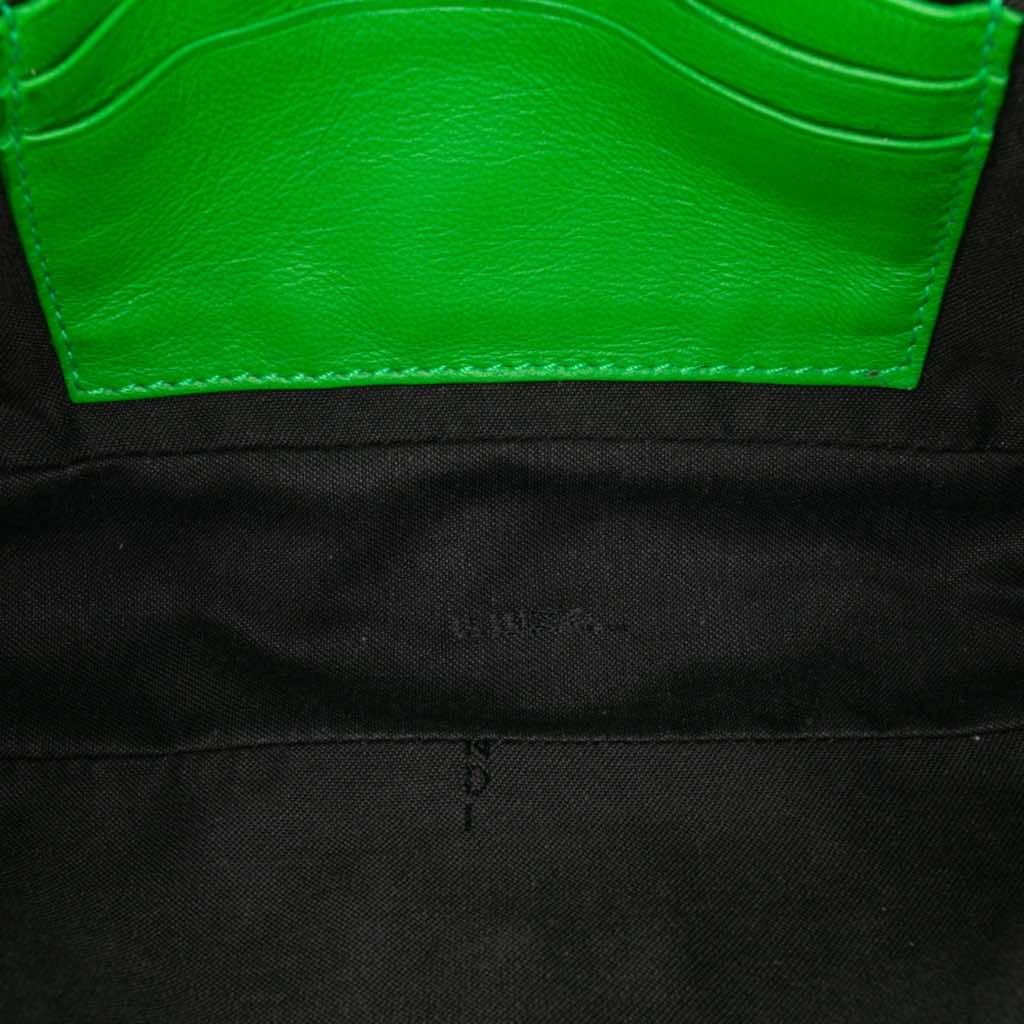 Fendi Mini Zucca Embossed Leather Baguette Satchel - 4