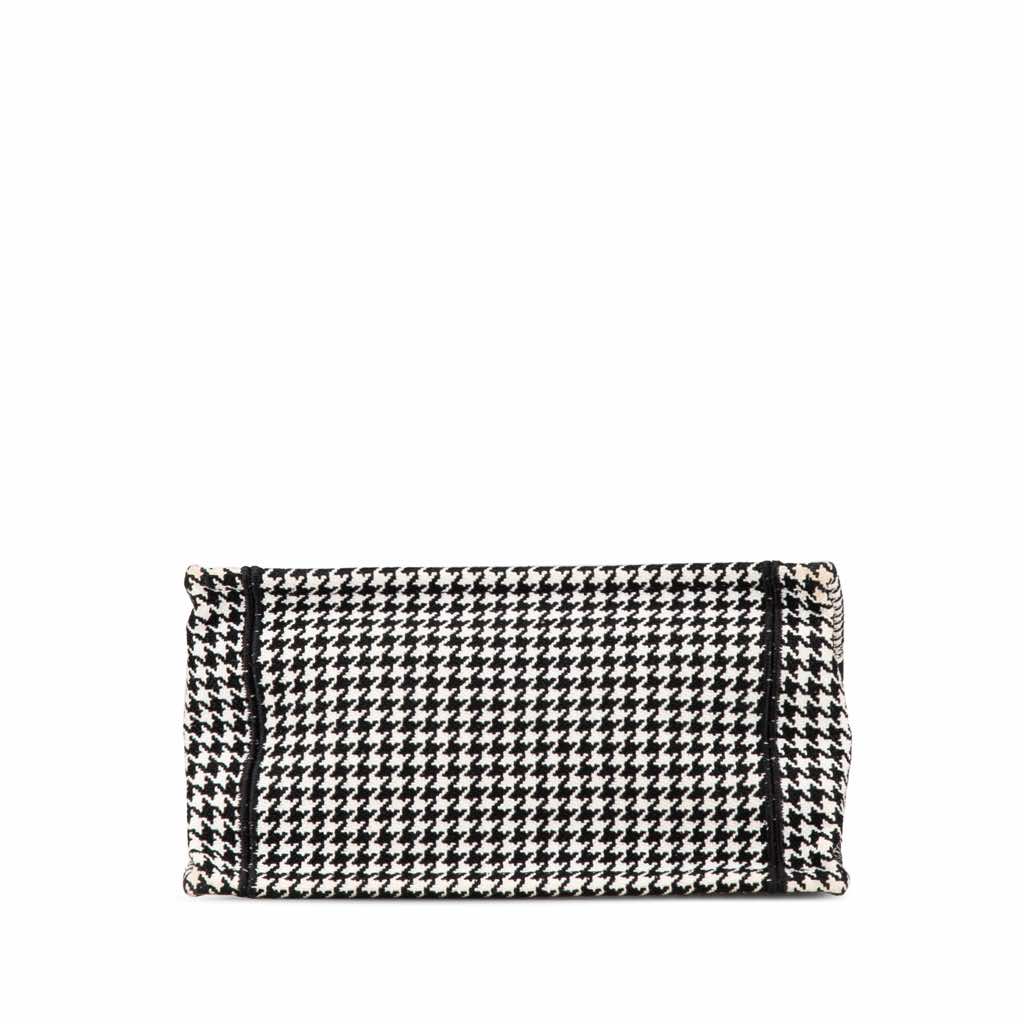 Dior Small Houndstooth Embroidered Book Tote - 3