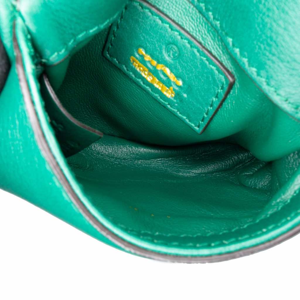 Gucci Textured Calfskin Blondie Card Case on Strap - 4