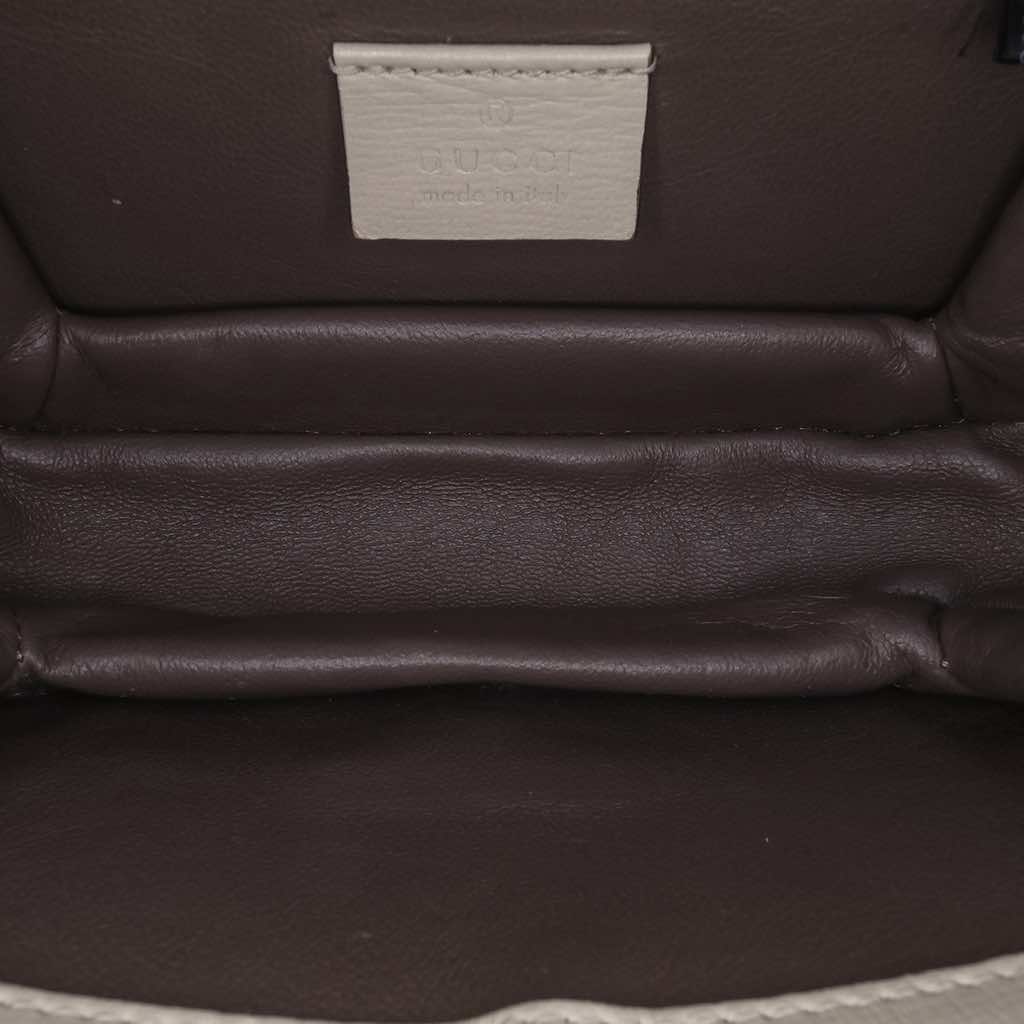 Gucci Mini Leather Sylvie 1969 Crossbody - 4