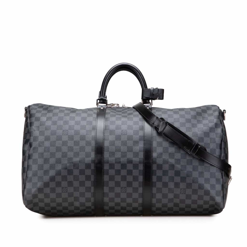 Louis Vuitton Damier Graphite Keepall Bandouliere 55
