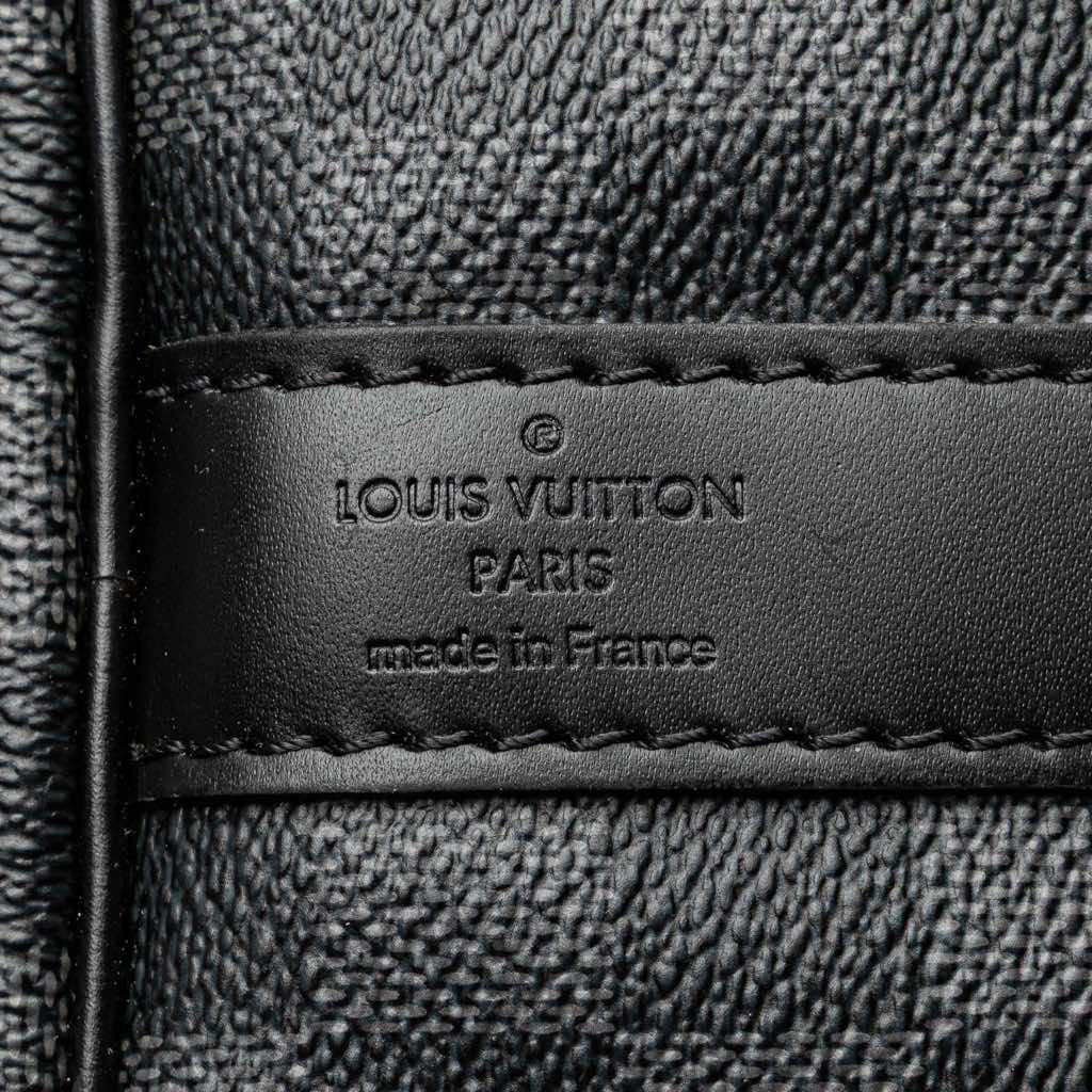 Louis Vuitton Damier Graphite Keepall Bandouliere 55 - Side view