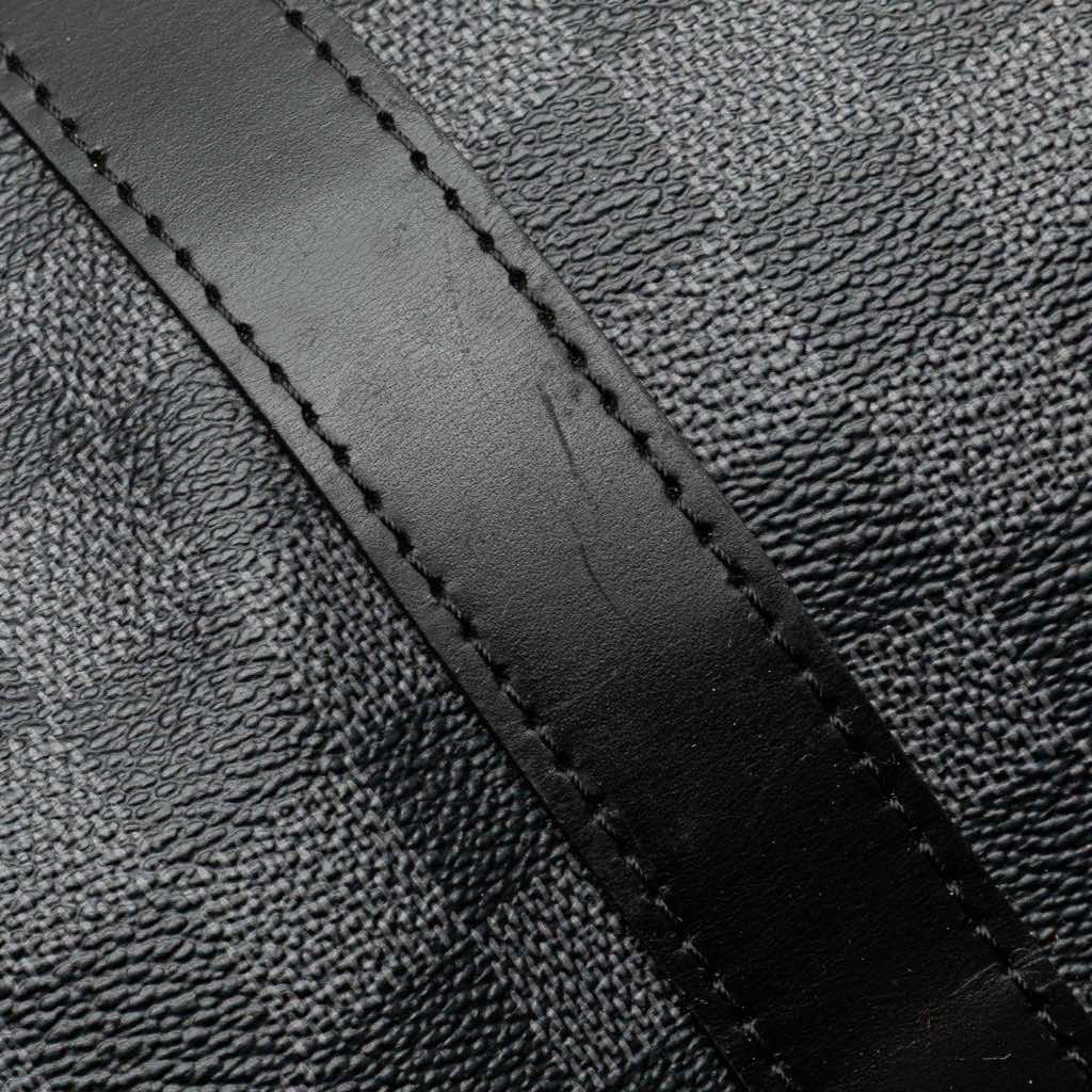 Louis Vuitton Damier Graphite Keepall Bandouliere 55 - Image 11