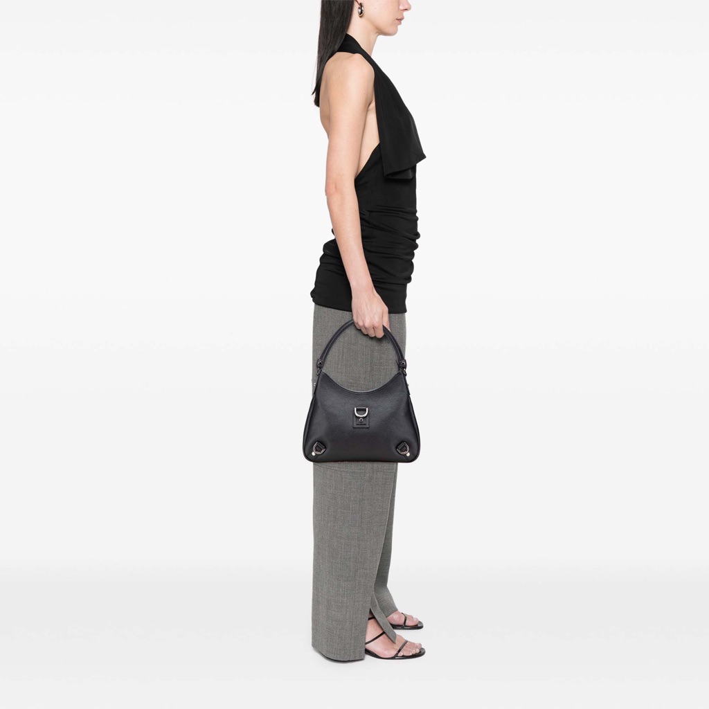 Gucci Pebbled Leather Abbey D Ring Shoulder Bag - Image 13