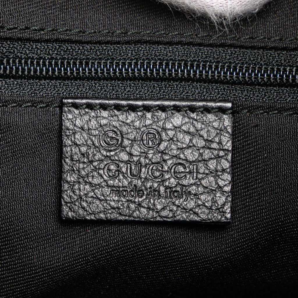 Gucci Pebbled Leather Abbey D Ring Shoulder Bag - Side view