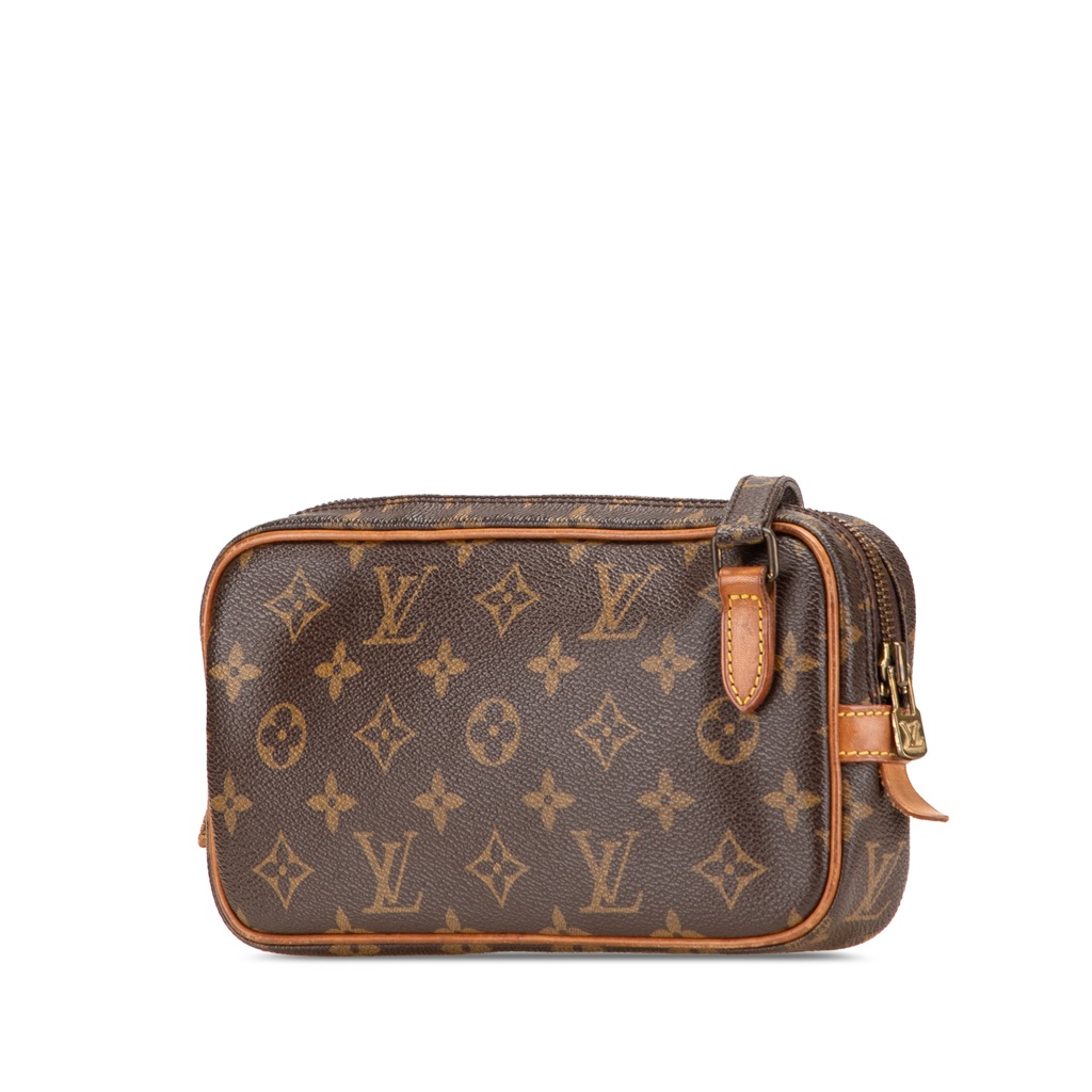 Louis Vuitton Monogram Pochette Marly Bandouliere - Back view