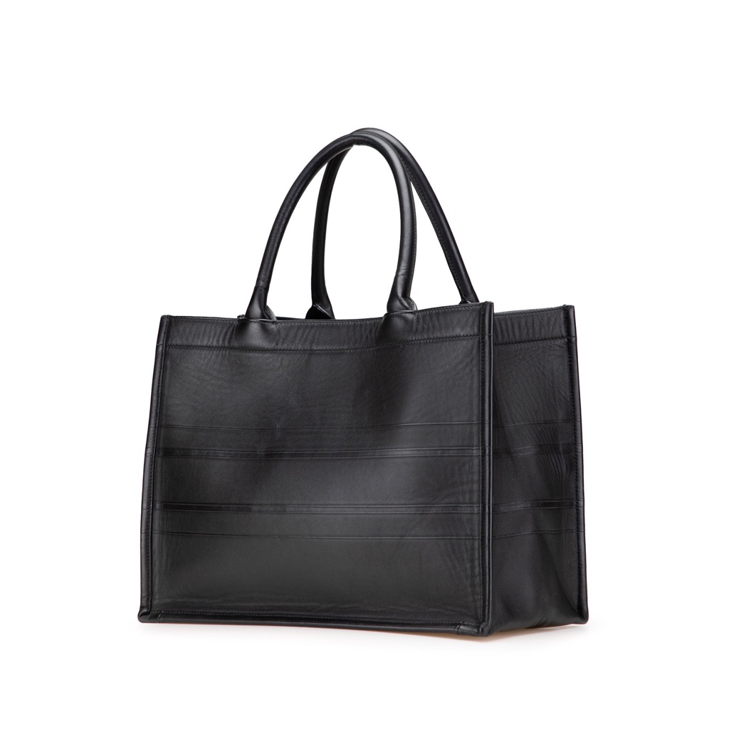 Dior Medium Embossed Leather Book Tote - 2
