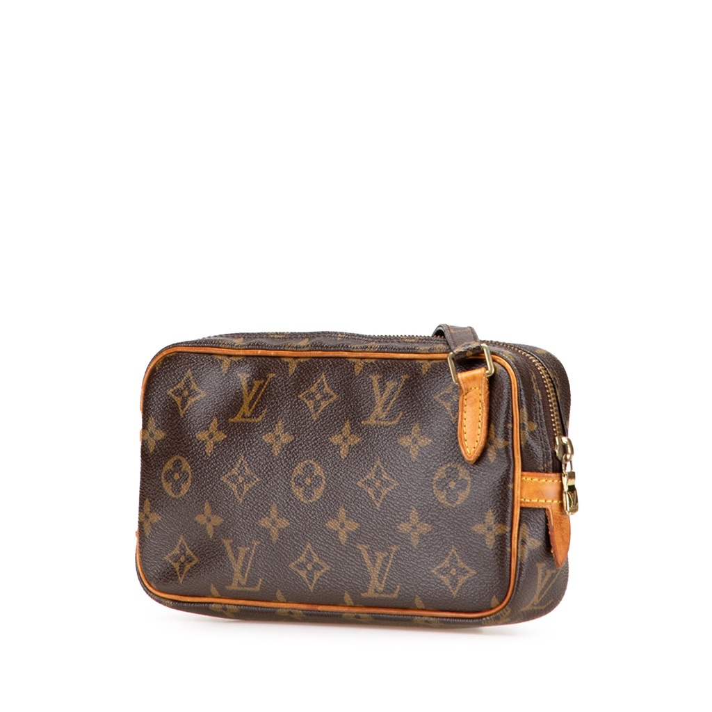 Louis Vuitton Monogram Pochette Marly Bandouliere - Back view